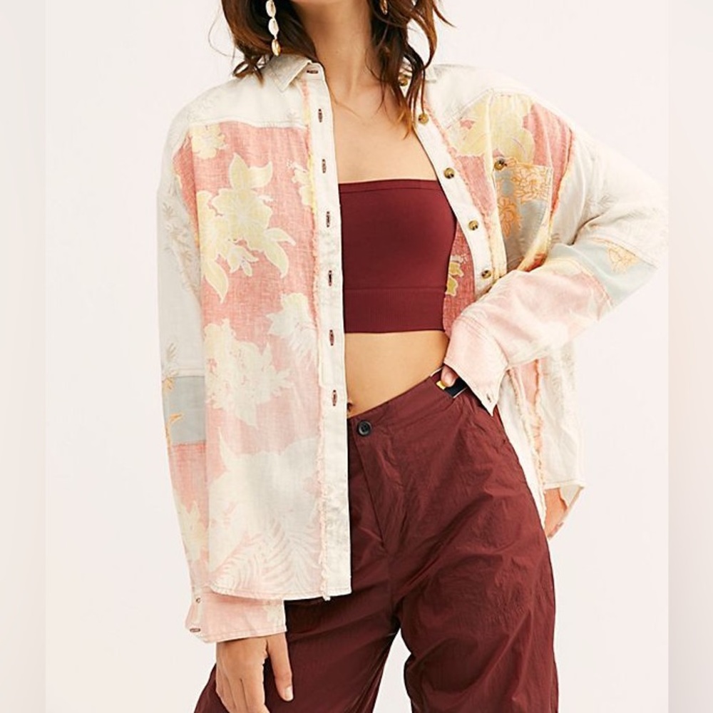 We The Free Chasing Waves Buttondown